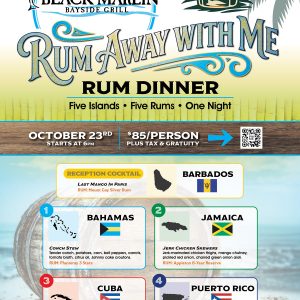Rum Away with Me - Rum Dinner